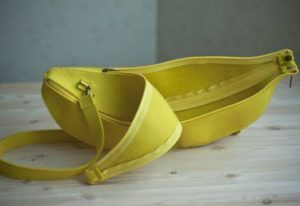 Banane banane sac jaune