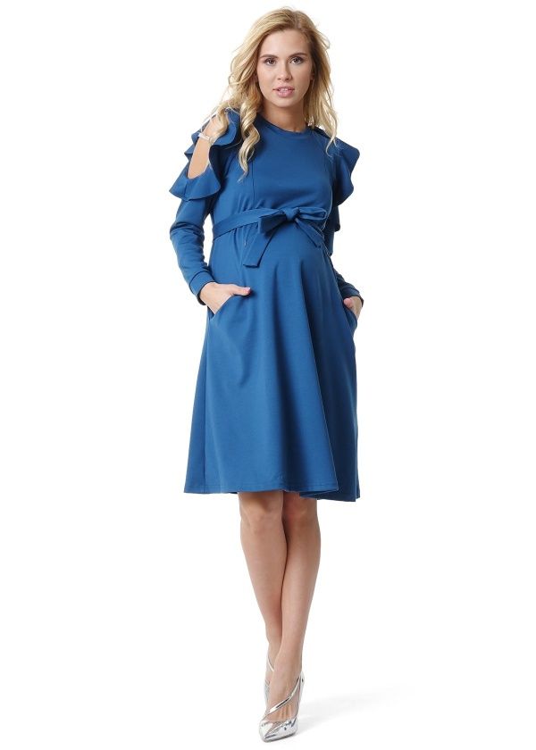 robe empire chaude pour femme enceinte