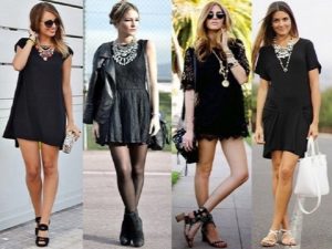 joyas para un vestido negro