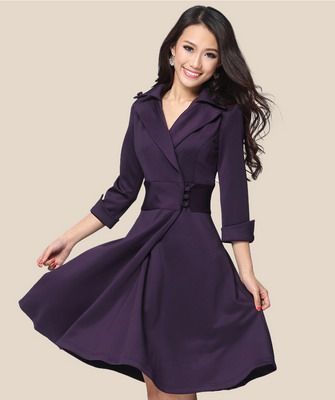 Vestido morado