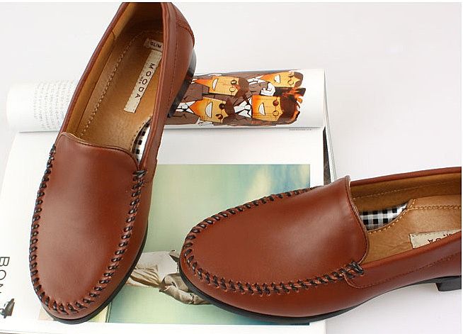 Venetianske loafers for menn