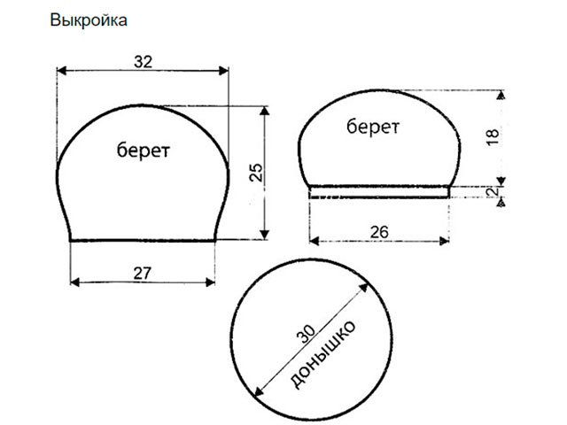 модел барета