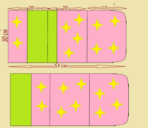 pattern for a fabric wallet