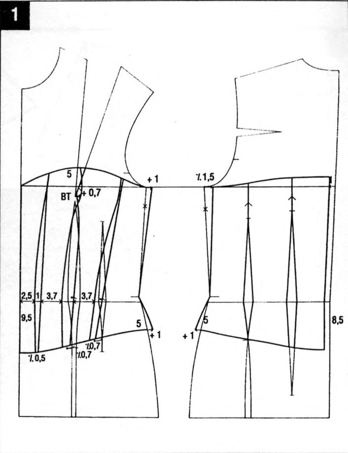 Corset pattern 1