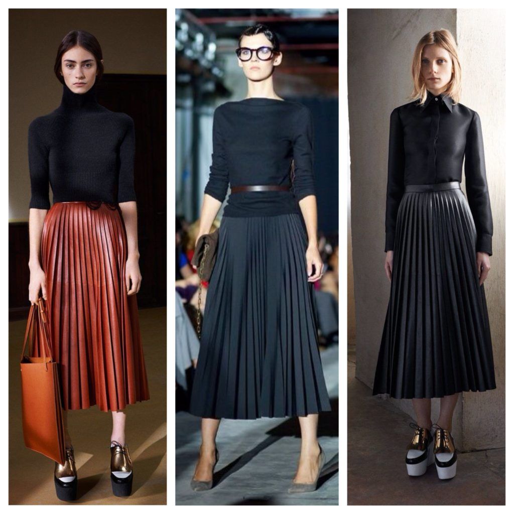 pleated skirt