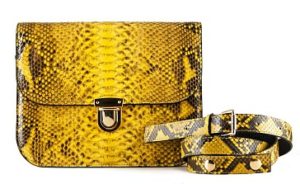 yellow snake bag