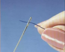 how to thread a needle