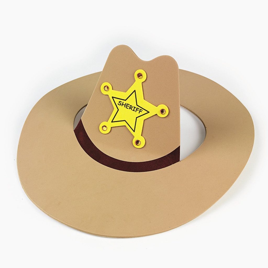 papir cowboyhatt