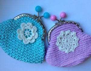 Cartera de punt DIY