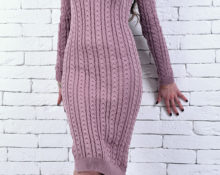 velor yarn dress