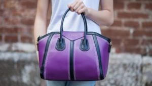 Borsa tote viola