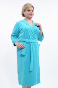 Jubah pembalut biru