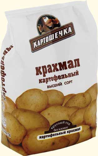 Kartoffelstivelse.