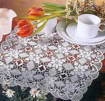 Square tablecloth 4