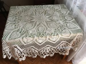 Square tablecloth 3