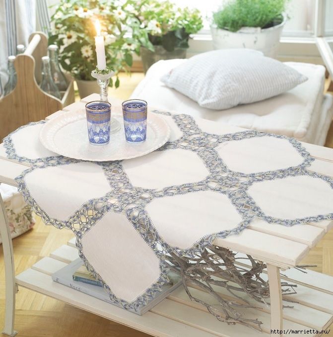 Crocheter une nappe