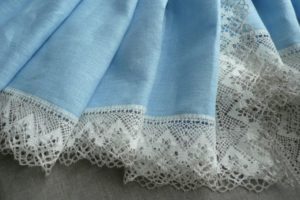 Coudre la reliure au crochet en dentelle 8