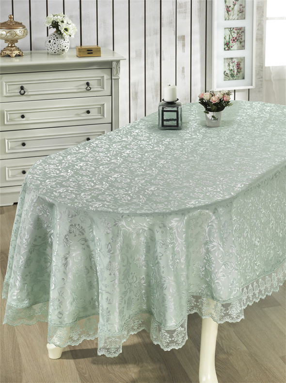 Jacquard tablecloth