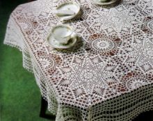 Crochet tablecloth 3