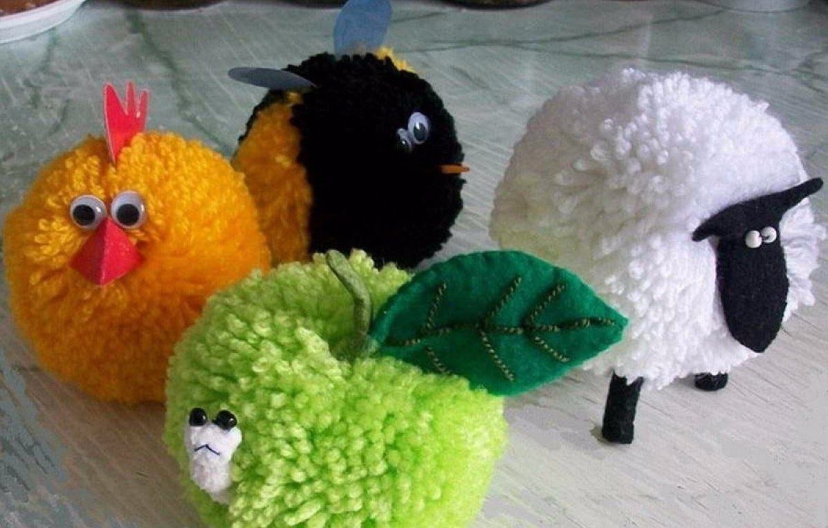 Mga Laruan ng Pom Poms