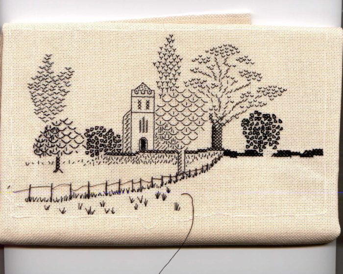 broderie blackwork