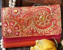 how to decorate an old wallet