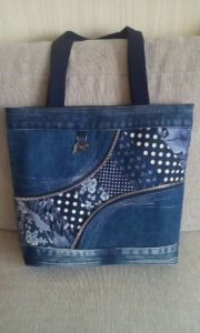 DIY denim bag