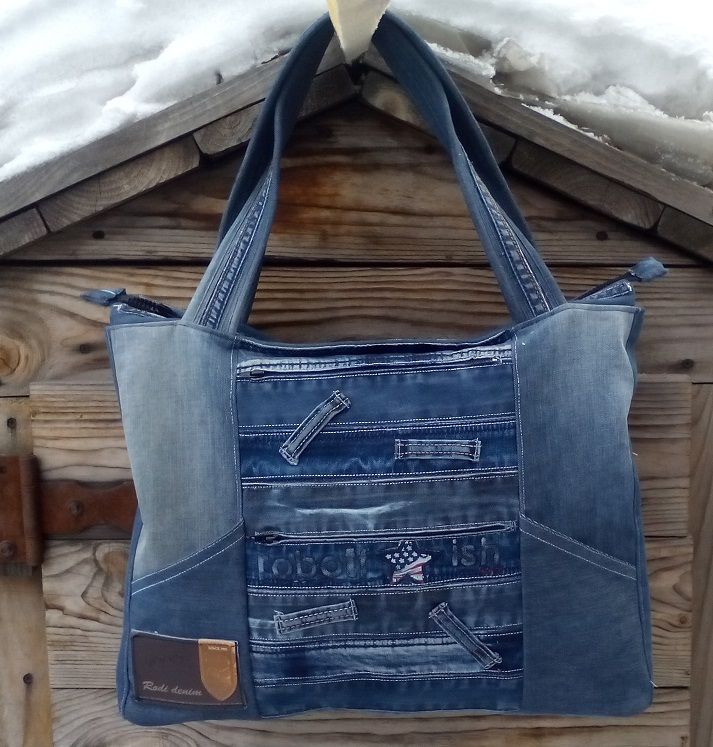 denim taske