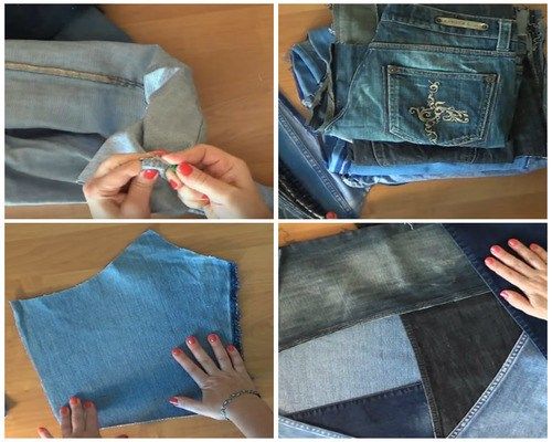 DIY denimtaske