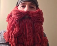 how to make a beard from threads