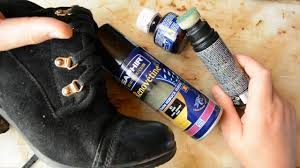 Peinture de bottes en daim