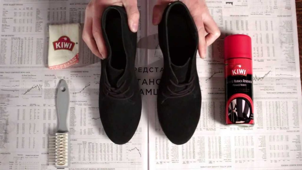 how to paint nubuck shoes