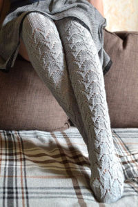 how to knit stockings