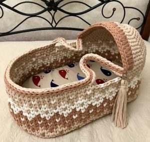 beige cradle