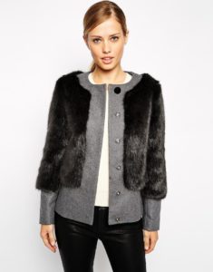 fur with drape