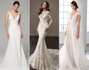 fashionable wedding dresses