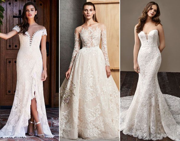 robes de mariée à la mode 2019