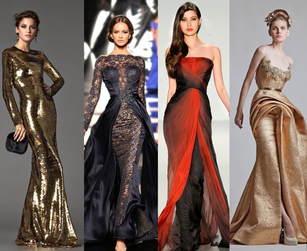 evening dress styles