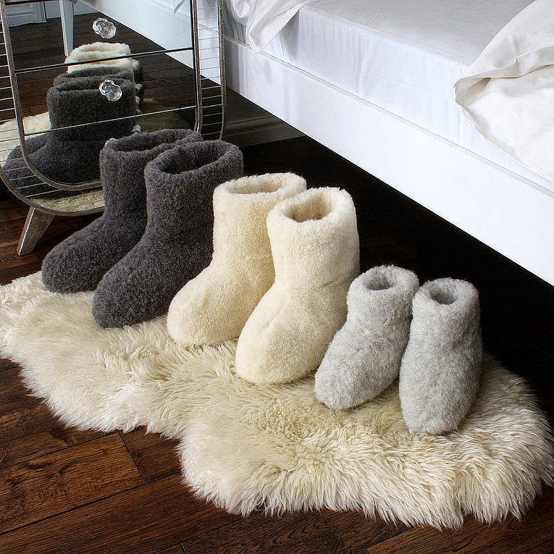 felt boots made of wool