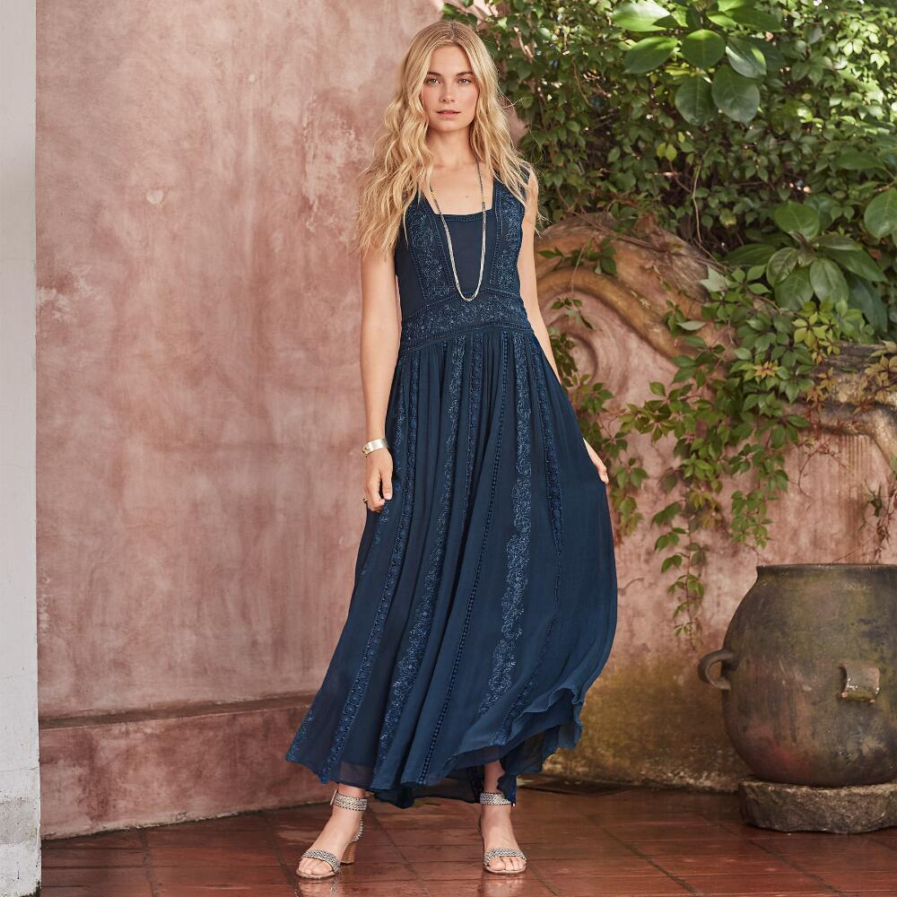 vestido de verão boho