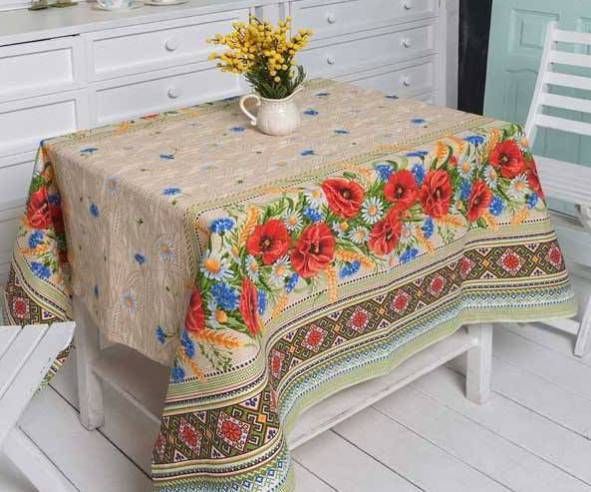 Linen tablecloth