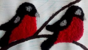 Applique bullfinch 