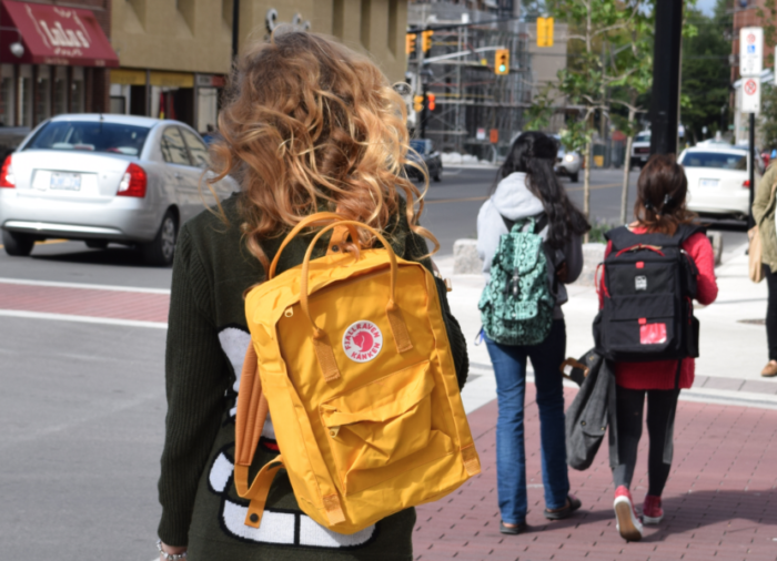 people with backpacks