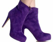 Veloursstiefel