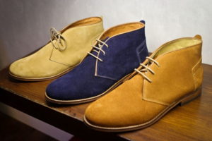 Suede schoenen