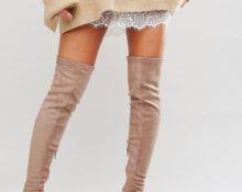 beige suede boots