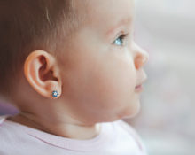 what earrings are best for a baby