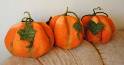 wool pumpkin