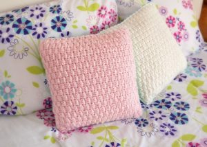 crochet pillow