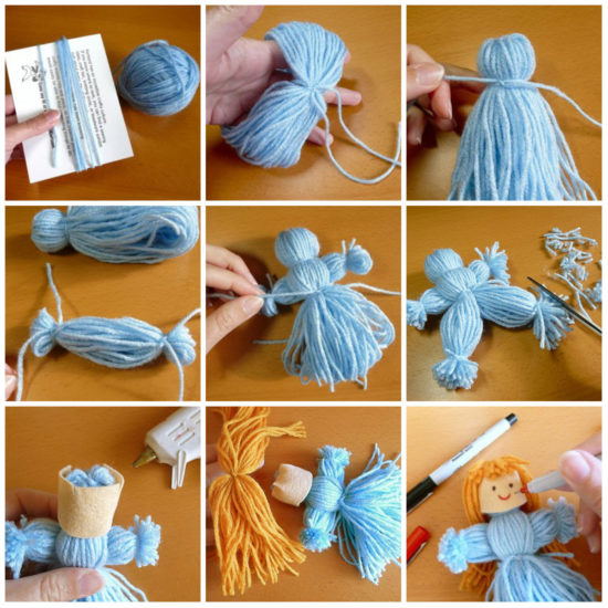 doll their yarn step by step